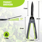 WORKPRO 23” Hedge Shears, Foldable Hedge Clippers for Most Garden Plants