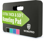 WORKPRO Extra Thick Kneeling Pad, 1 Pack, Black, 17.5 x 11 x 1.5 in