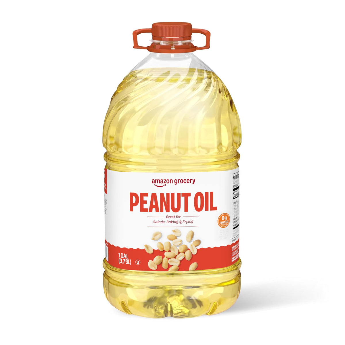 Amazon Grocery, Peanut Oil, 128 Fl Oz