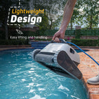 Dolphin Advantage Pro Wi-Fi Automatic Robotic Pool Vacuum Cleaner, 1-Hour Quick Clean, Waterline Scrubber Brush, Ideal for In-Ground Pools up to 50 FT in Length