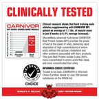 MuscleMeds CARNIVOR Beef Protein Isolate Powder, Muscle Building, Recovery, Lactose Free, Sugar Free, Fat, Free, 23g Protein, Fruity Cereal, 28 Servings
