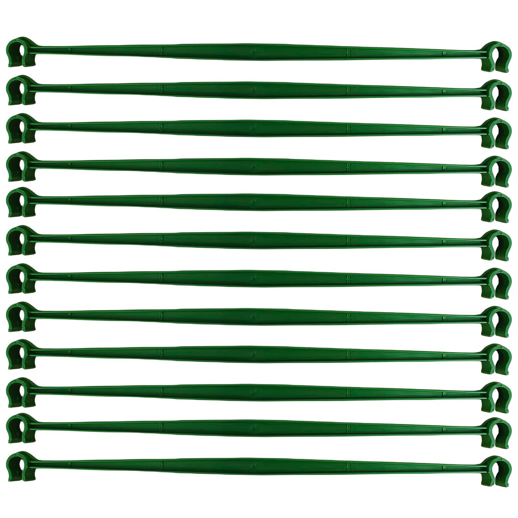 60PCS Plant Stake Arms for Tomato Cage，Expandable 11.8" Plant Supports Trellis Connector Clips for 11mm Garden Plants Stakes Stand Outdoor/Indoor