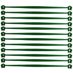 60PCS Plant Stake Arms for Tomato Cage，Expandable 11.8" Plant Supports Trellis Connector Clips for 11mm Garden Plants Stakes Stand Outdoor/Indoor