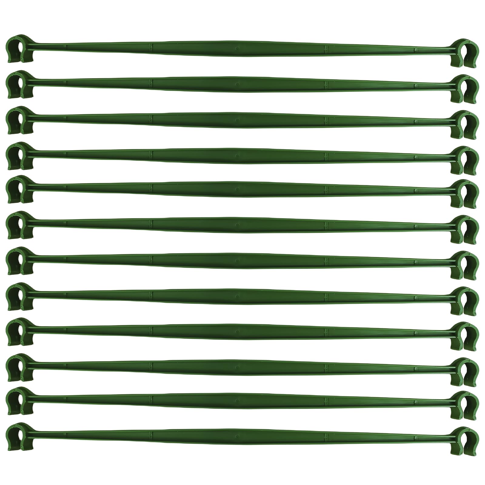 60PCS Plant Stake Arms for Tomato Cage，Expandable 11.8" Plant Supports Trellis Connector Clips for 11mm Garden Plants Stakes Stand Outdoor/Indoor