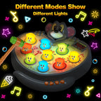 Toys for Ages 2-4,2 Year old Boy Birthday Gift,with Spray 2 Hammers,5 Game Modes,9 Music & Light Interactive Educational Early Learning Toddlers Toys,Birthday Gifts for 2 3 4 Year Old Boy Toys