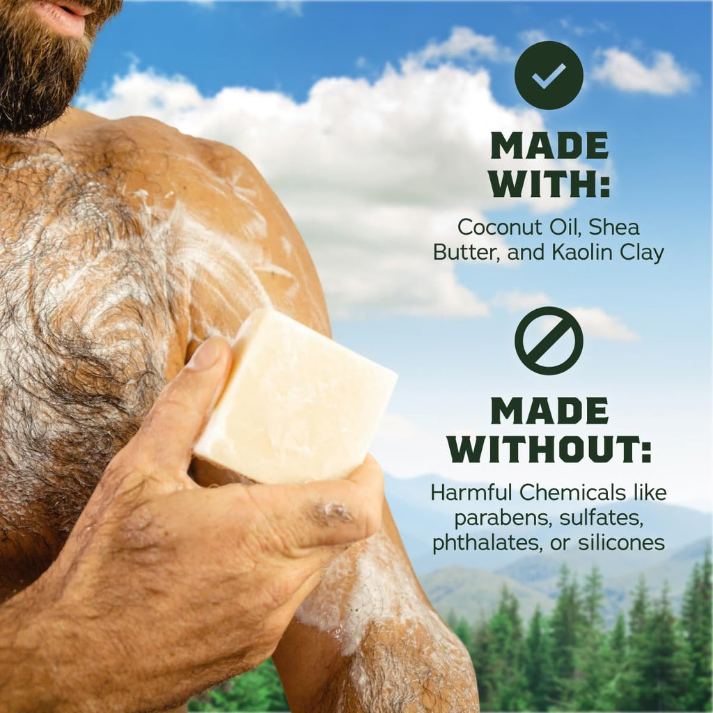 Dr. Squatch Natural Men's Bar Soap – Limited Edition Simpsons Gifts for Men – Natural Cold Process Soap Bar – D’oh-Nut Delirium + Squishee Supreme (5 oz, 4-Pack)