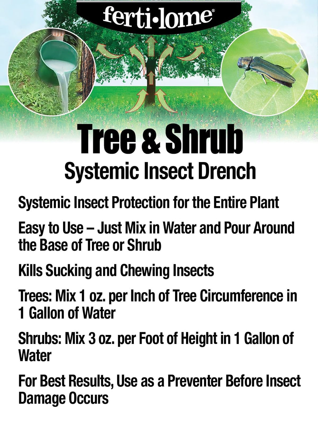 Fertilome (11207) Tree & Shrub Drench (1 gal)