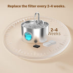 GIOTOHUN Cat Water Fountain Filter: 12 Cat Fountain Filter Replacement