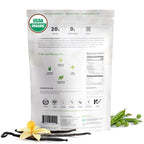 Sprout Living Organic Pea Protein Powder, Vanilla Flavor, 20 Grams of Plant Based Organic Protein Powder Without Sweeteners, Non Dairy, Non-GMO, Dairy Free, Vegan, Gluten Free (1 Pound, 15 Servings)