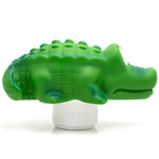 WWD POOL Pool Chlorine Floater, Floating Pool Chlorine Dispenser (Alligator), Fits 1 and 3 Inch Tablets for Large and Small Pools, Spa, Hot Tub