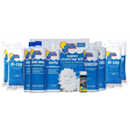 In The Swim Saltwater Pool Opening Chemical Kit - Start-Up Treatment for Salt Pools Up to 35,000 Gallons - Shock, Algaecide, Clarifier, Stain Preventer & Oil Absorber