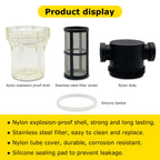 Female NPT in-Line Strainer with 100 mesh Stainless Steel Filter Screen (1" 100 Mesh)