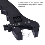 EVIL ENERGY AN Fitting Hose Wrench Adjustable 3AN-12AN Aluminum Black