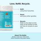 OLLY Goodbye Stress Gummy, GABA, L-Theanine, Lemon Balm, Stress Relief Supplement, Berry - 60 Count