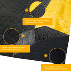 2 Pack 2 x 3 FT Industrial Anti Fatigue Mats, 15/16 Inch Thick