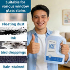 440934 1L Window Cleaner, Cleaning Solution Compatible with ECOVACS Winbot W2 PRO Omni/W2 Omni/W2 PRO/W1 PRO/WINBOT MINI,Glass Cleaner Liquid,Window Cleaning Robot.(1 Bottles)