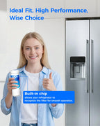 Waterdrop XWFE® Water Filter, Replacement for GE® XWFE®, Built-in Chip