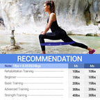TechStone Resistance Bands Set for Men and Women, Pack of 5 Different Levels Elastic Band for Home Gym Long Exercise Workout ��� Great Fitness Equipment for Training, Yoga ��� Free Carrying Bag (Blue)