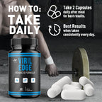 (5 Pack) Viril Edge Capsules, Official Viril Edge Pills for Men with All Natural Ingredients, Maximum Strength Supplement Premium Vitamins Supporting Optimal Wellness & Advanced Health (300 Capsules)