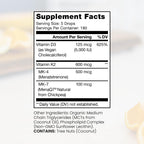 Pure Therapro Rx Vegan D3 + K2 Organic 100% Liposomal 20ml Made in USA | 6 Month Supply | Maximum Absorption Vitamin D3 and Vitamin K2 Supplements for Men and Women, D3 Vitamin 5000 IU