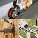 Qucship Door Hinge Lubricant kit, 4oz+1oz Needle Combo for Door,Lock,Bike