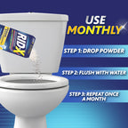 RID-X Professional Septic Treatment, Septic Tank Treatment, 12 Month Supply Of Powder (6 Packs x 2 Month Supply), 117.6 oz