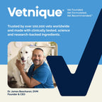Vetnique Glandex for Dogs Anal Glands Supplement Powder Digestive Health with Fiber, Pumpkin, Digestive Enzymes & Dog Probiotics - Boot the Scoot (2.5oz Powder, Beef Liver)