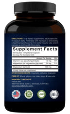 Pure Magnesium Glycinate 500mg with Fat Soluble Vitamin C, 480 Veggie Capsules (2 Pack) – 100% Chelated & Purified – 3rd Party Tested, Filler Free, Vegan Friendly, Non-GMO