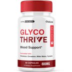 Glyco Thrive Capsules, GlycoThrive Blood Support Supplement Pills, Premium Natural Daily Multivitamin Wellness Formula for Maximum Energy & Overall Balance Health, Glyco Thrives Reviews (60 Capsules)