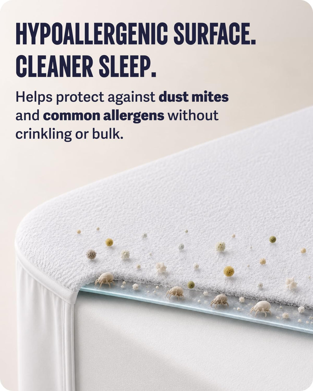 SafeRest Waterproof King Size Mattress Protector