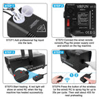 VIRFUN Fog Machine, Smoke Machine with Remote Control for Halloween, Party