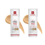 EltaMD UV Daily Tinted SPF 40 Face Sunscreen Moisturizer with Zinc Oxide, Tinted Daily Face Moisturizer with SPF, Sunscreen for Dry Skin,1.7 oz Pump (Pack of 2)