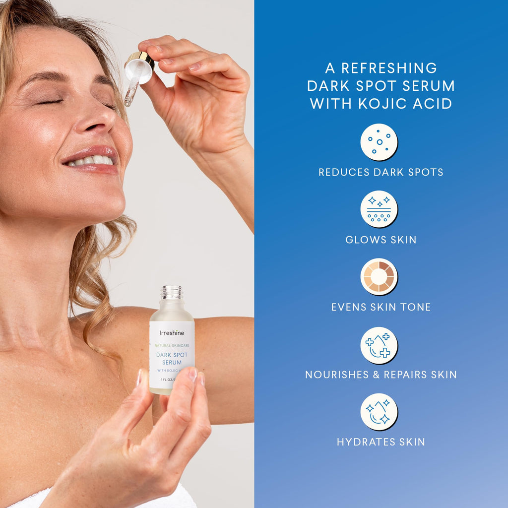 Dark Spot Remover for Face: Dark Spot Remover for Body - Dark Spot Corrector - Dark Spot Serum - Dark Spot Correcting Glow Serum - for Women & Men - 1 FL OZ