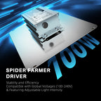Spider Farmer SF1000D 2 Pack LED Grow Light Dimmable Full Spectrum 2x4 Tent