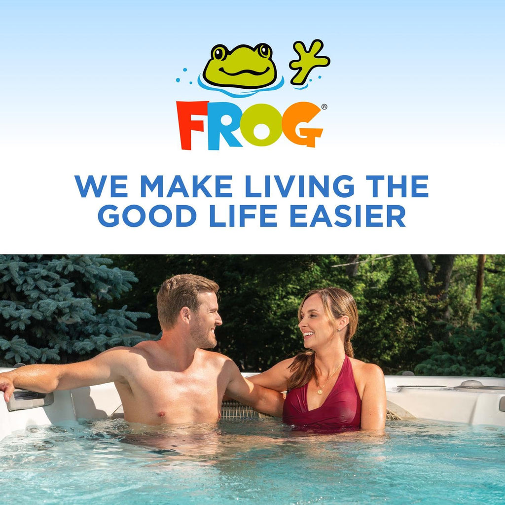 FROG @Ease Replacement SmartChlor Cartridge for use with Swim Spa FROG @Ease Floating System - Swim Spa Sanitizer System Supports Less Chlorine Use - 3 Pack