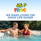 FROG @Ease Replacement SmartChlor Cartridge for use with Swim Spa FROG @Ease Floating System - Swim Spa Sanitizer System Supports Less Chlorine Use - 3 Pack