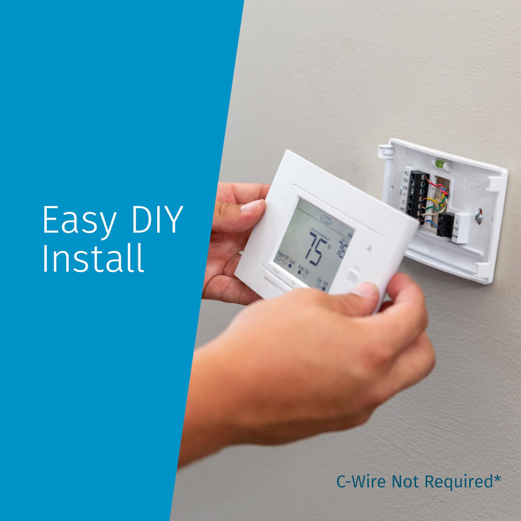 Emerson Sensi Wi-Fi Smart Thermostat for Smart Home, DIY, Works With Alexa, Energy Star Certified, ST55