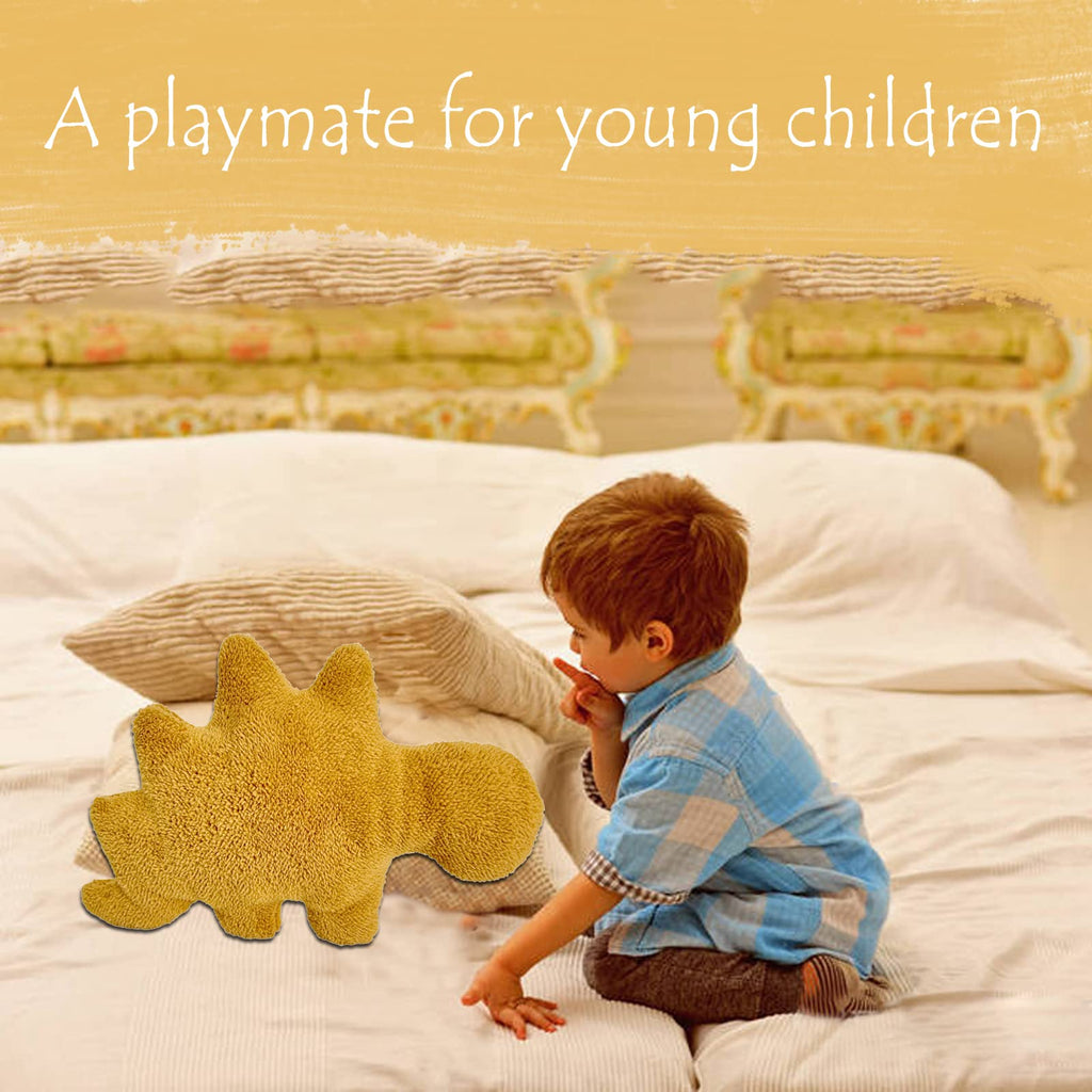 3 Packs Dino Nugget Pillow Plush, 18 inches Dinosaur Chicken Nugget Pillow Stuffed Animal Plush Toy, Dino Nugget Dinosaur Party Decoration Birthday Christmas Valentines Day Gift for Kids Boys Girls