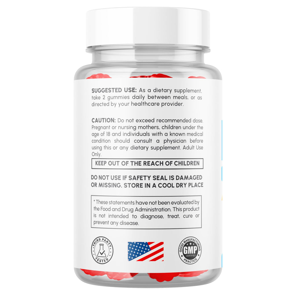 Libicade Gummies, Official Libicade Gummys for Men with All Natural Ingredients, Libicade Advanced Formula for Wellness Support with Premium Vitamins for Optimal Health & Active Lifestyle (60 Gummies)