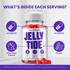 Jelly Tide Gummies Keto ACV, Jellytide ACV Supplement Gummies - Maximum Strength, Jelly Tide Keto+ ACV Gummys, All Natural Support Formula Keto+ACV Advanced Formula, Jellytide Reviews (2 Pack)