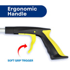 RMS 2 Pack 21 Inch Short Grabber Reacher with Rotating Jaw - Mobility Aid Reaching Assit Tool