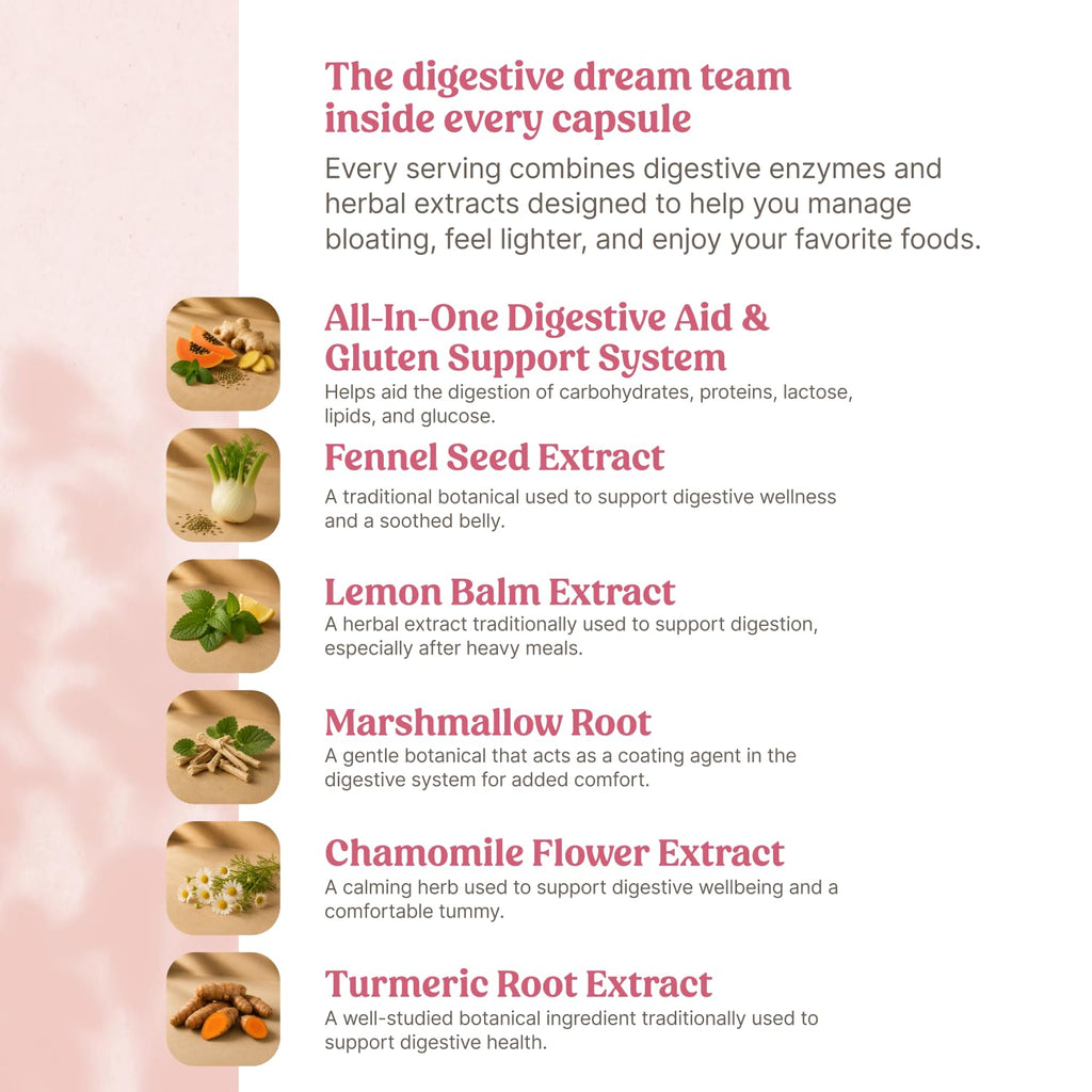 Happy Mammoth Bloat Banisher for Bloating, Digestion, and Gut Comfort
