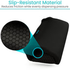 Vive Premium Crutch Pads & Hand Grips - Comfortable, Breathable, Machine Washable Padding - Moisture Wicking & Odor Reducing Pillow Accessory Covers for Adult & Youth Walking Crutches