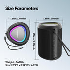 Portable Bluetooth Speaker Gift Ideas: Outdoor Travel Essentials Waterproof