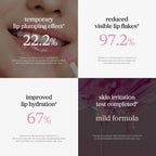 NOONI Korean Lip Oil - Applepeony - pH Color-Changing Plumping Lip Gloss