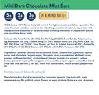 Zing Dark Chocolate Mint Kids Protein Bars, Gluten Free 100 Calorie Mini Bars with High Protein, Vegan Nutrition Bars, Dairy Free Plant Based Protein, Kosher, Low Sugar, No Sugar Alcohols-18 count