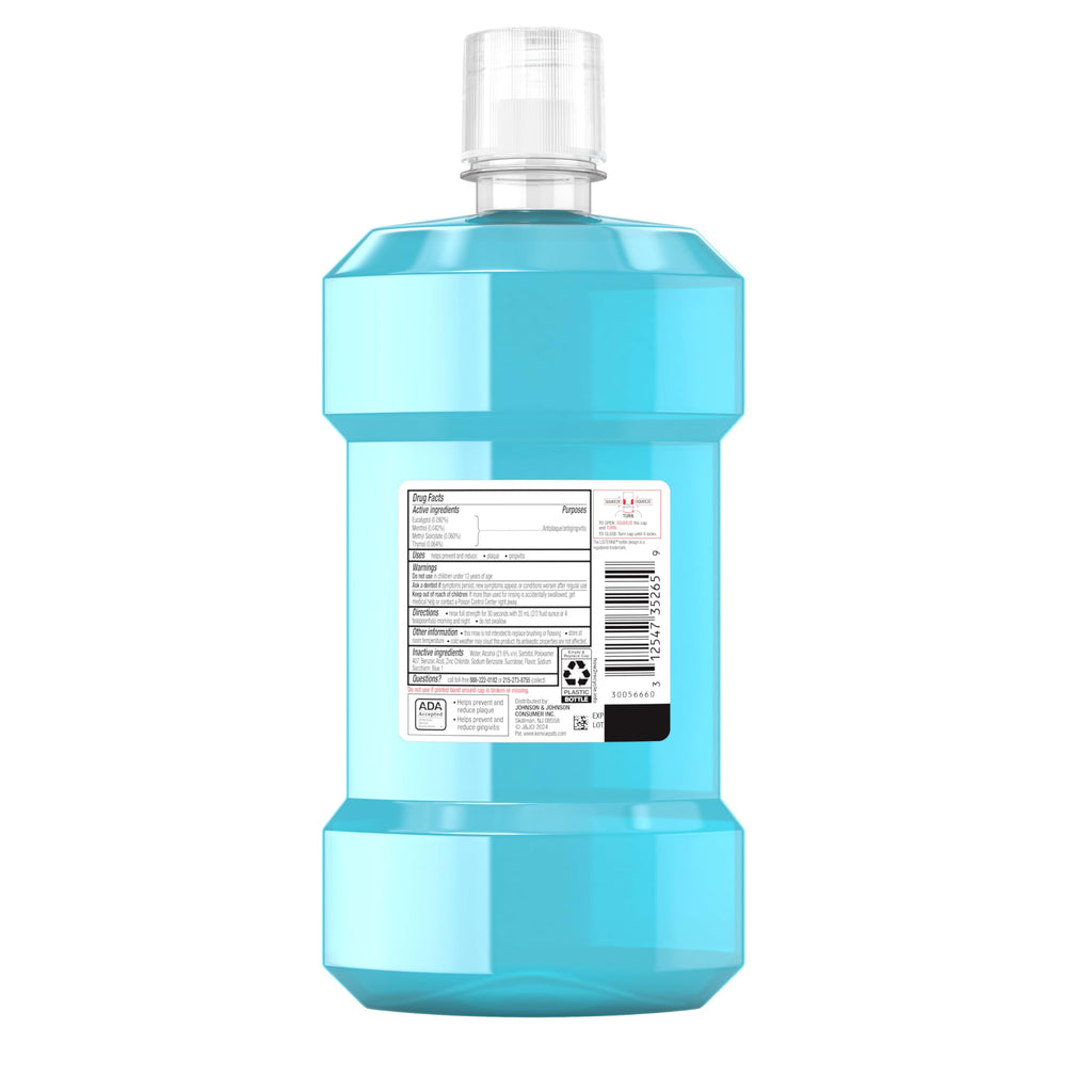 Gingivitis Rinse Listerine Gum Therapy Antiplaque & Anti-Gingivitis Mouthwash, ADA ...
