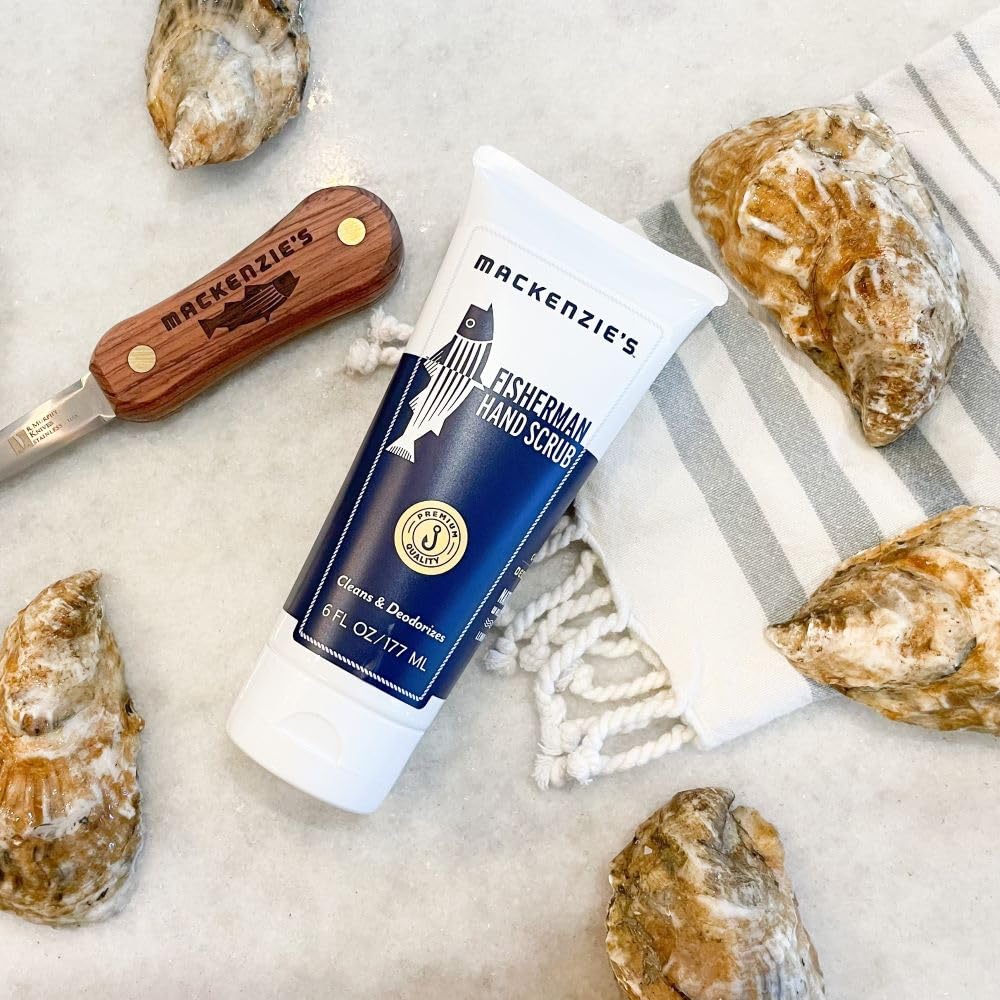 MacKenzie's Fisherman Hand Scrub - Gifts for Men - Gifts for Fisherman - Gifts for Cooks - Gifts for Gardeners - Hand Cleanser - Hand Deodorizer