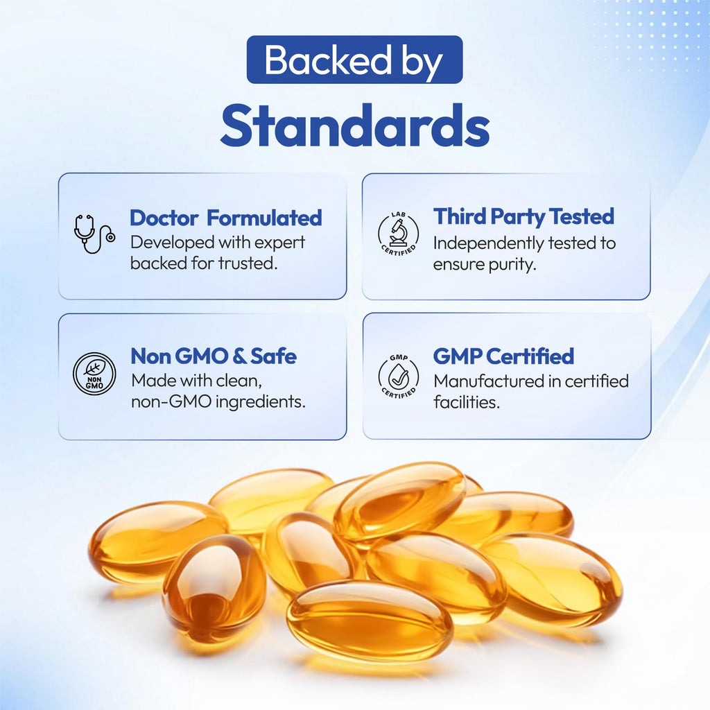 Dr B Supplements Undecylenic Acid 250 mg Softgels, 250 Count, 50 Servings