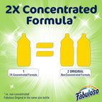 Fabuloso Multi-Purpose Cleaner 2x Concentrated Formulala - 128 fl oz - 1 Gallon - Cleaner Cloth - Colors & Packaging May Vary